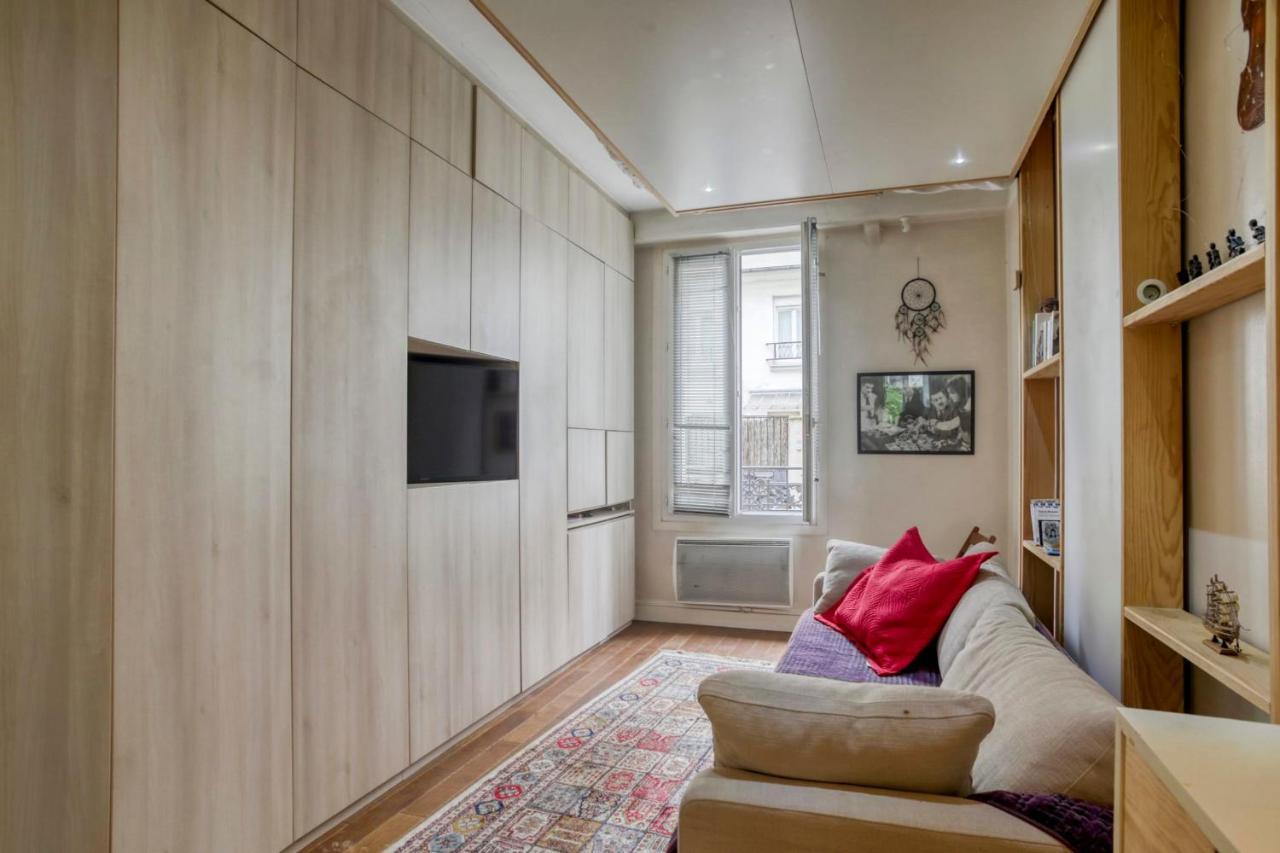 Hidden Abode With Large Patio In Buttes-Chaumont - Paris Parigi Esterno foto